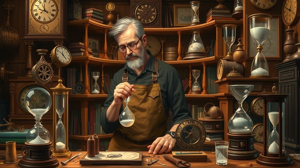 Clockmaker's Workshop: A Masterpiece of Timekeeping Craftsma...