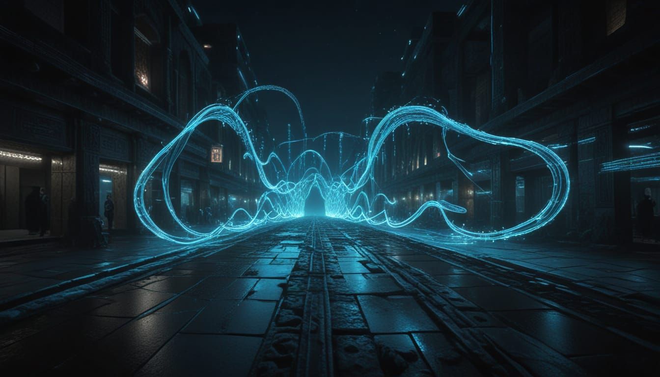 Ancient Aztec Temple Ruins in Vibrant Mixolydian Frequency