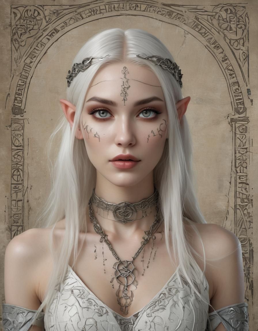 Elvish Fashion Model on Glamour Magazine Cover
