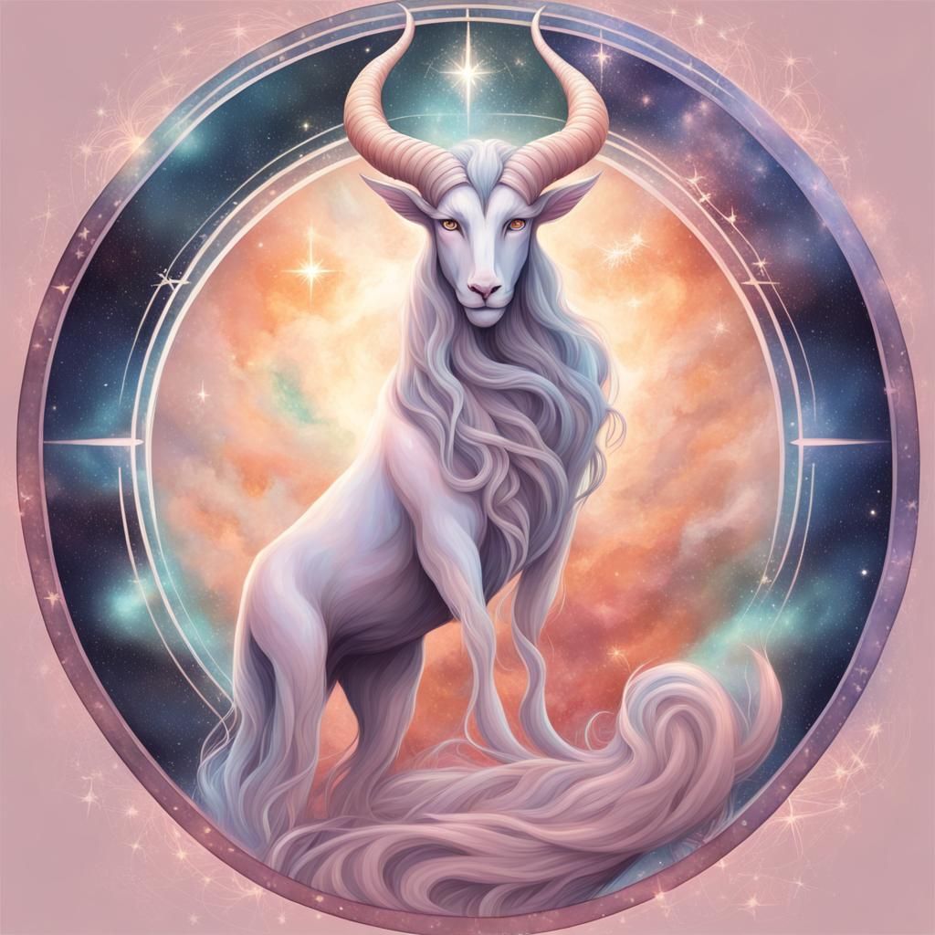 Capricorn as Humanoid Fantasy Art