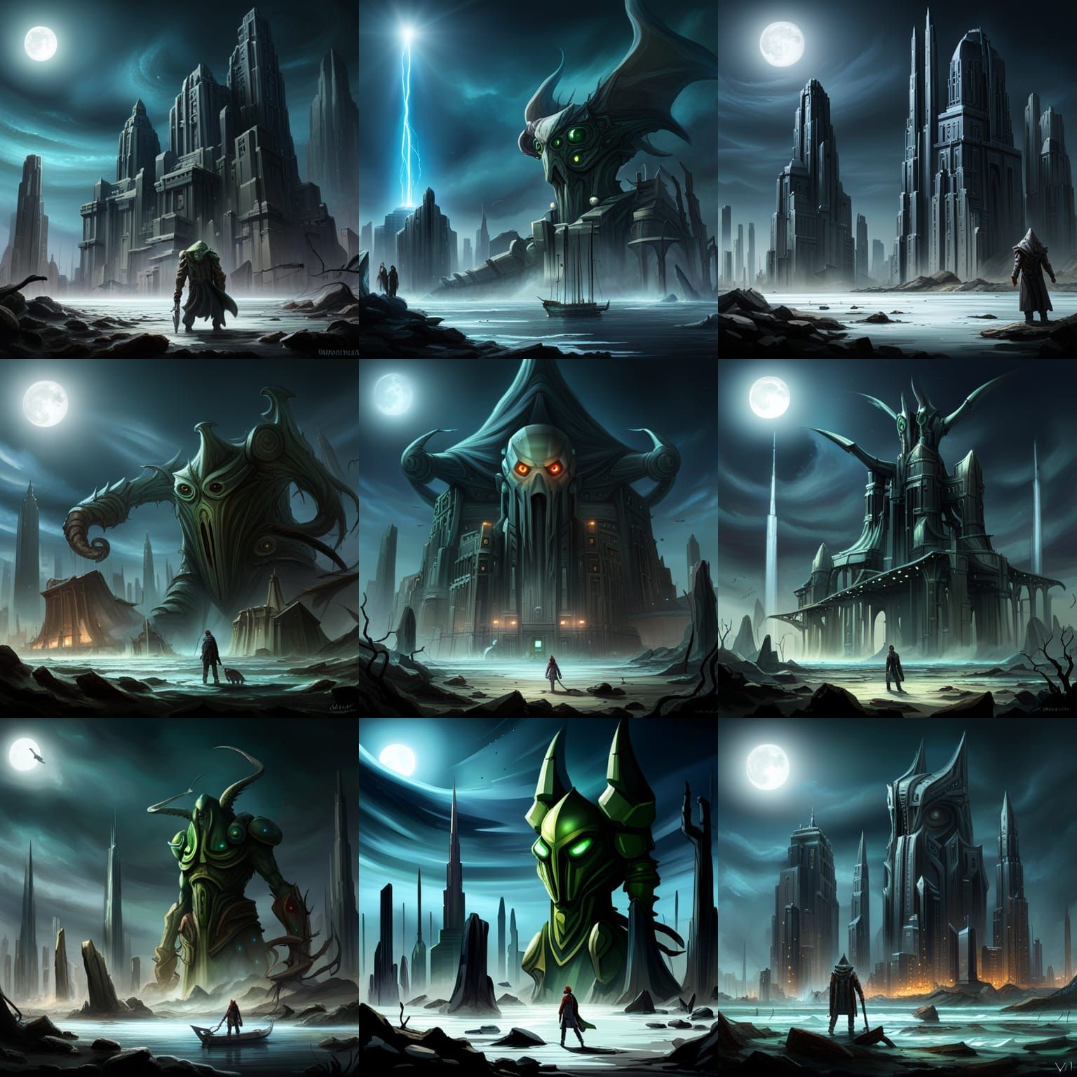 Post-Apocalyptic World Dominated by Robots and Cults