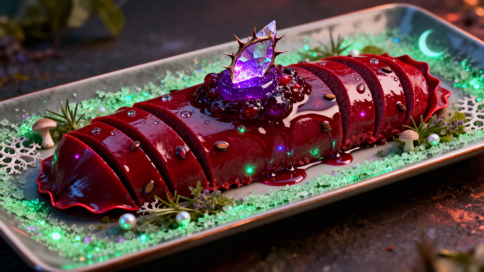 Exquisite Fantasy Pâté with Crystalized Relish