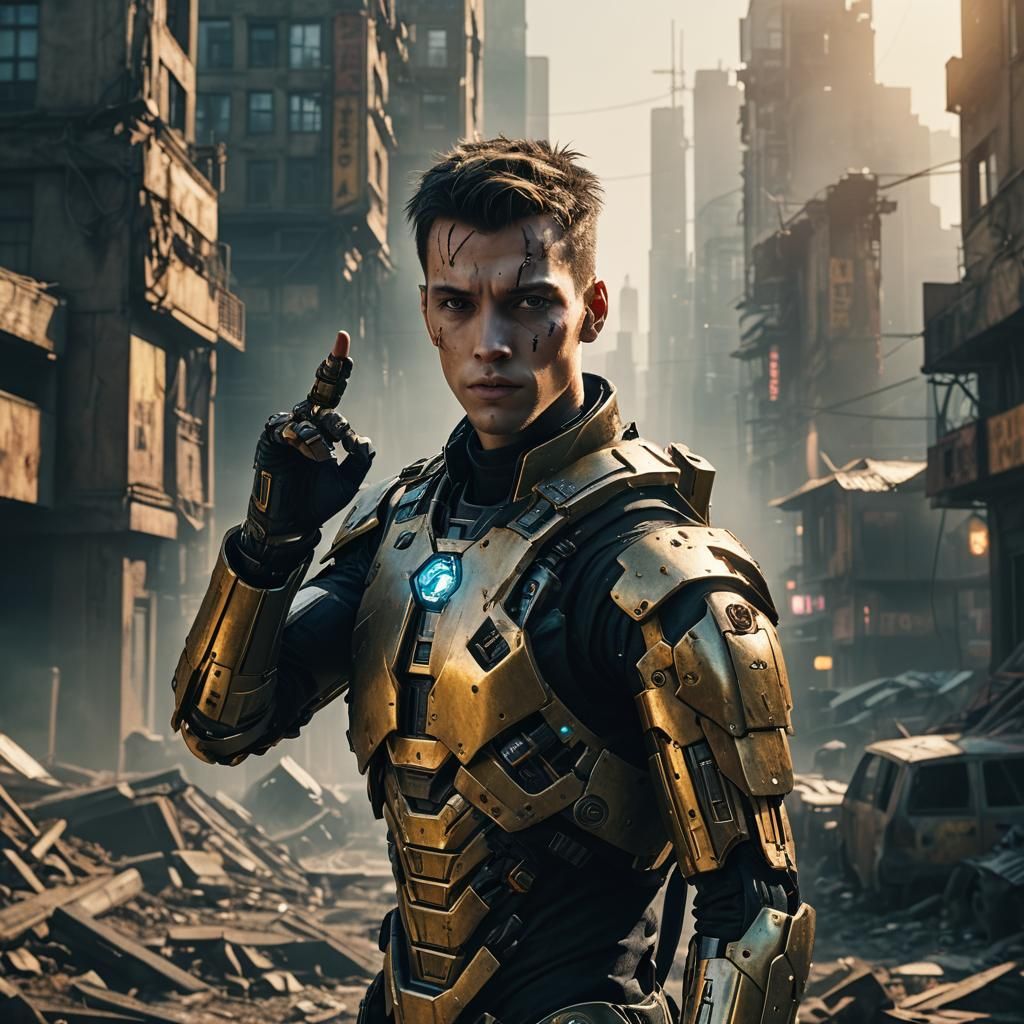 a cinematic photograph of a humanoid life-like male android ...