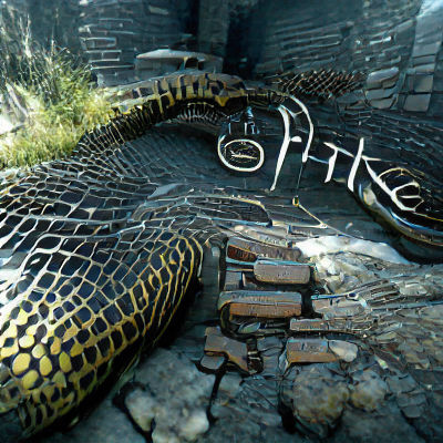 AI Generated Pit of Snakes in CryEngine