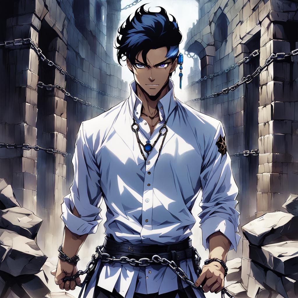 Anime Prince in Dungeon Shackles