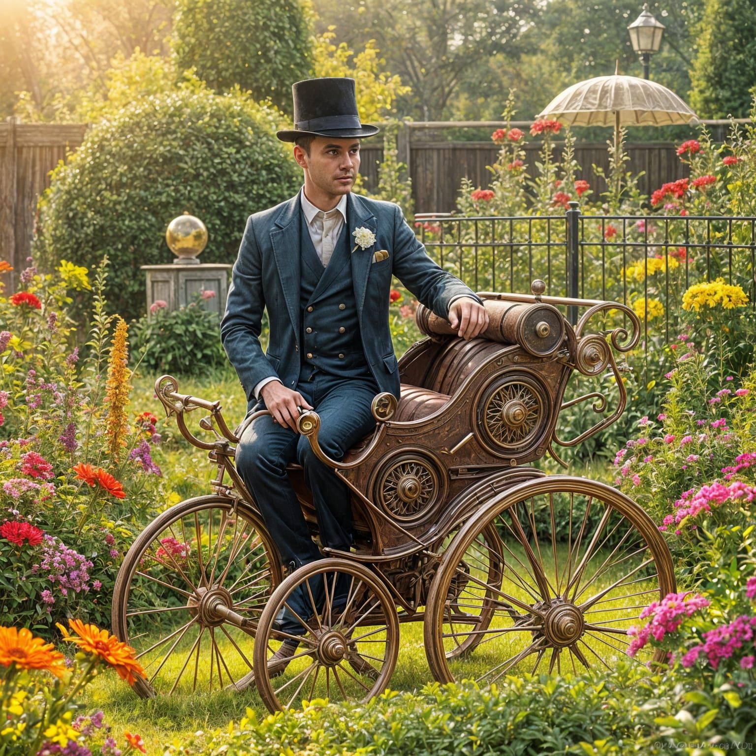 Vintage Mechanical Perambulator Ride