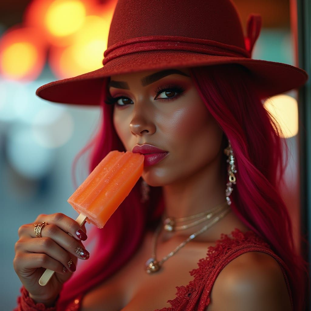 Nicki Minaj in Elegant Summer Attire