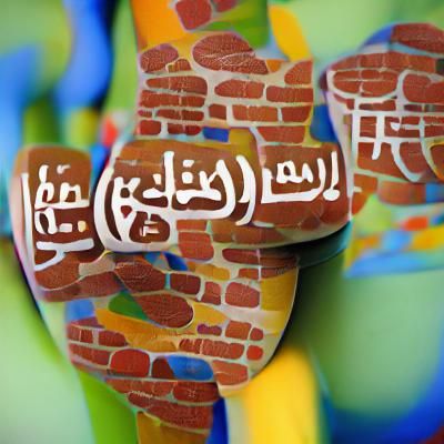Arabic Language Learning Concept