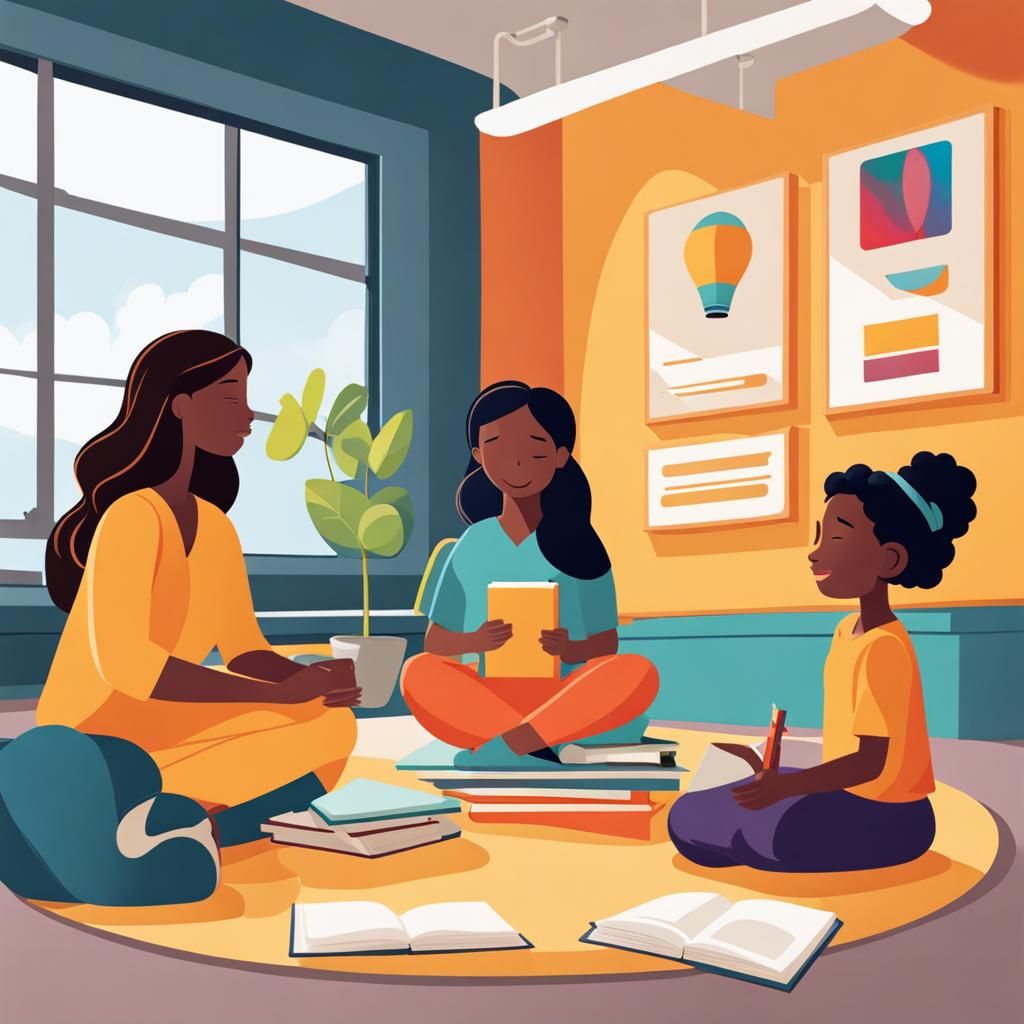 Future Counselor Embodies Empathy in Counseling Session