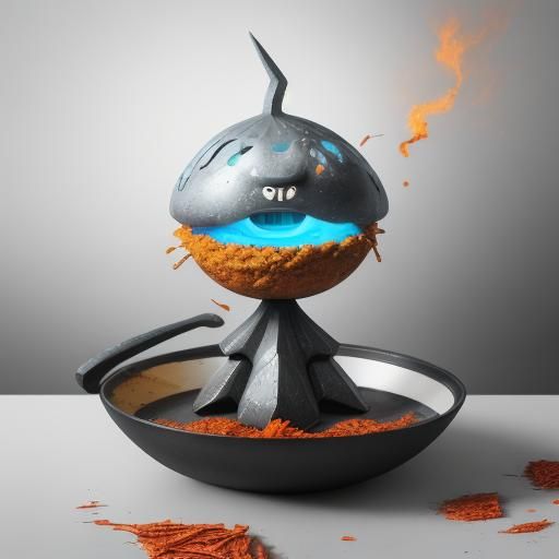 Abraham Overlooking the Promised Land in Surreal Style