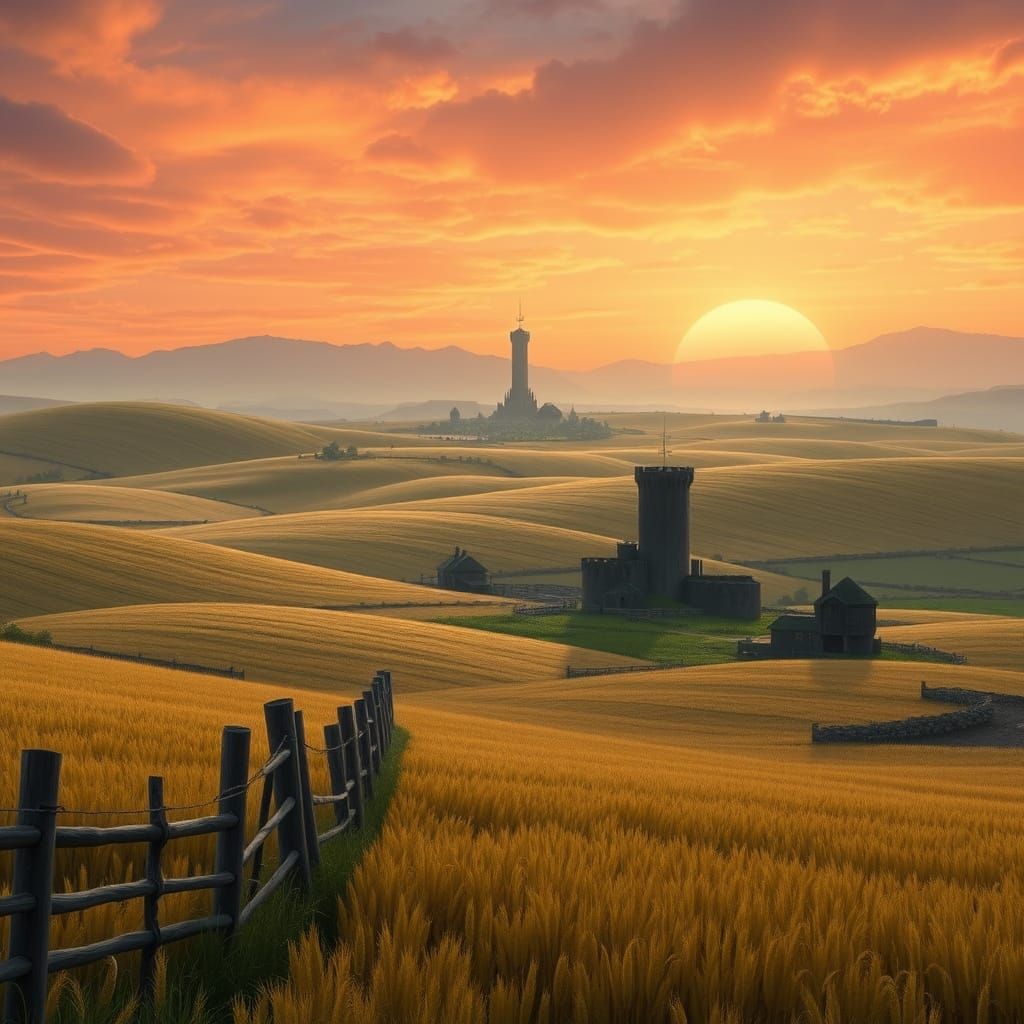 Golden Grain Farmsteads Under Siege by Sith Watchtower