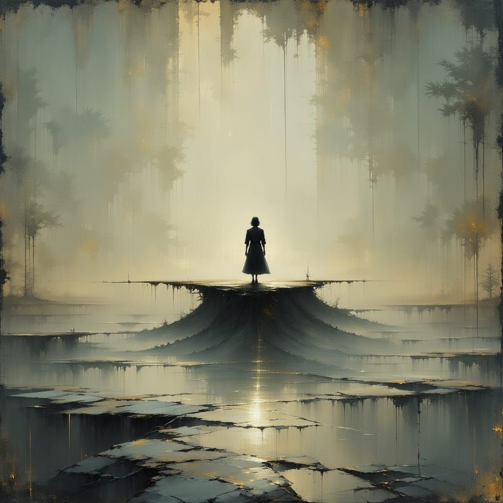 Eerie Minimalist Object Inspired by Rothko and Riley