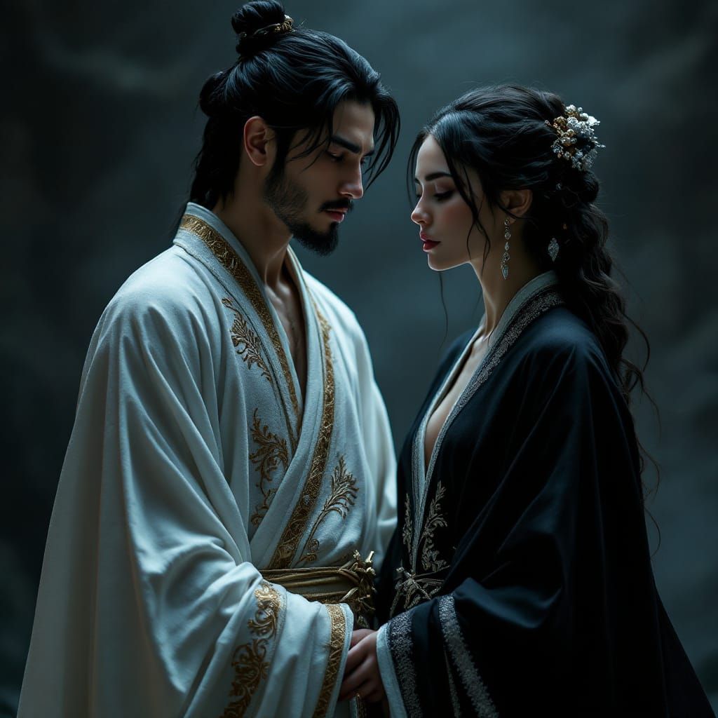 Ying and Yang Embodied as Humans in HDR