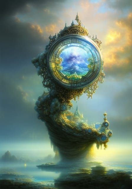 Cloudy Dreamland Portal, with @AustinDM and @inggriflam