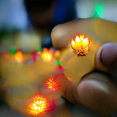 Diwali Celebration Captured with Bokeh and Natural Light