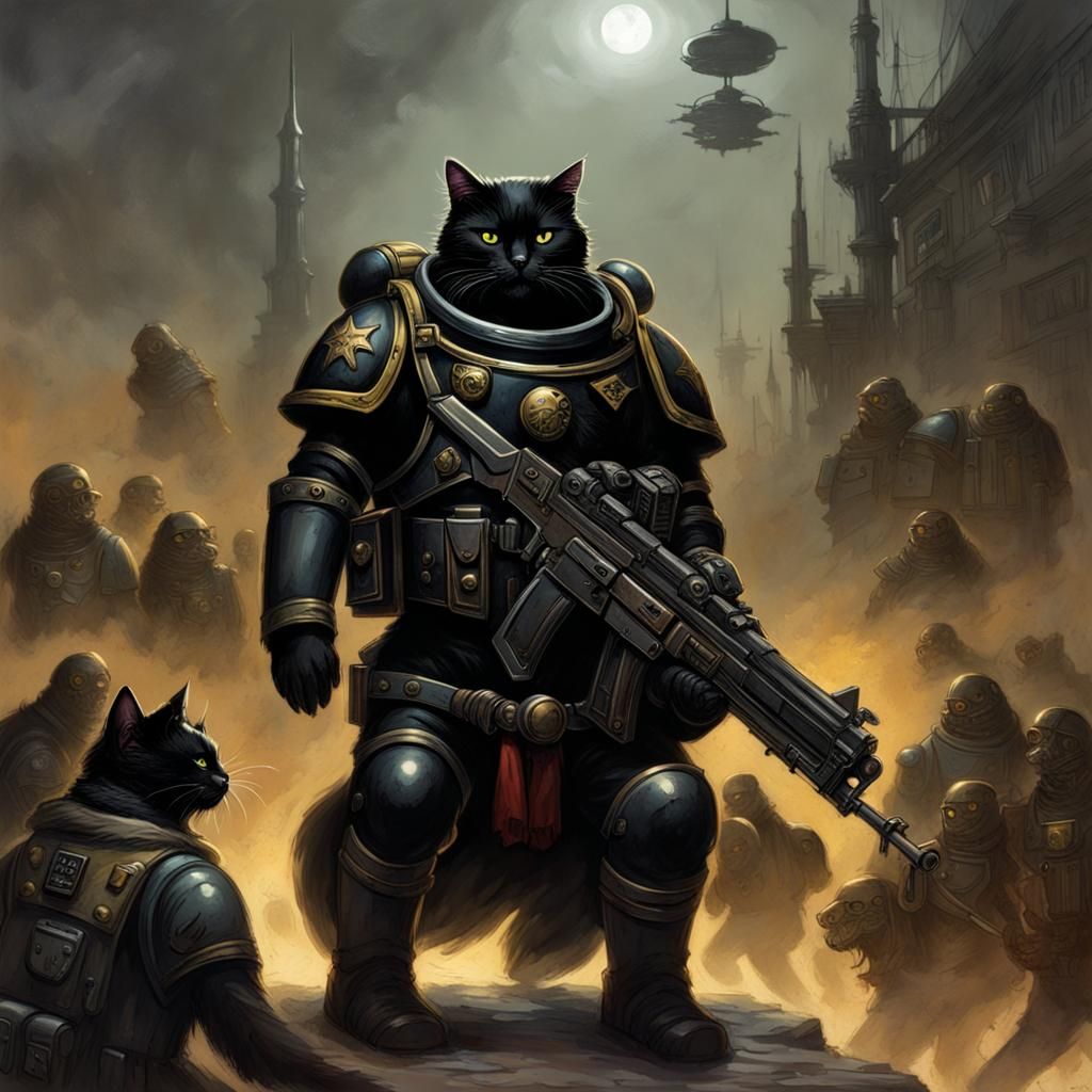 Black Cat Space Marine Corps: A Horror Vision
