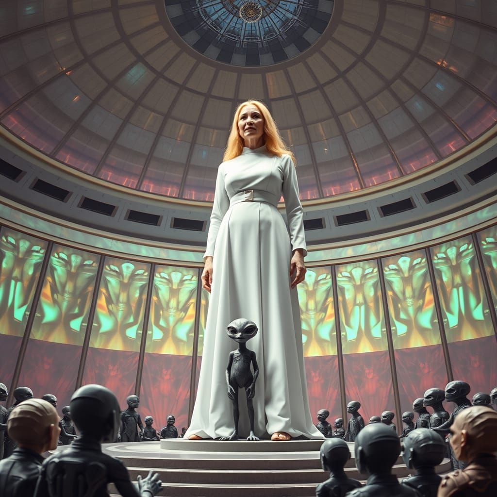 Galactic Federation Leader and Alien Ambassador Address Audi...