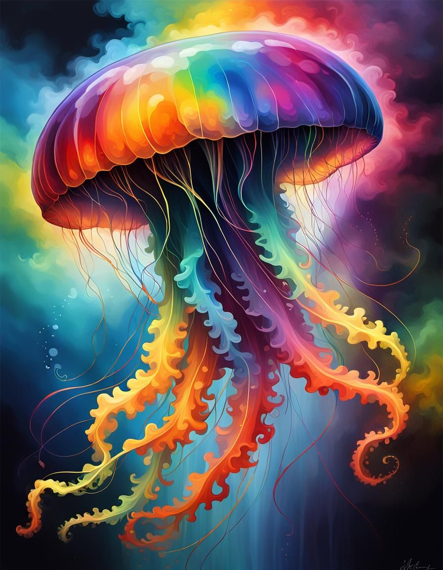 Rainbow Jellyfish