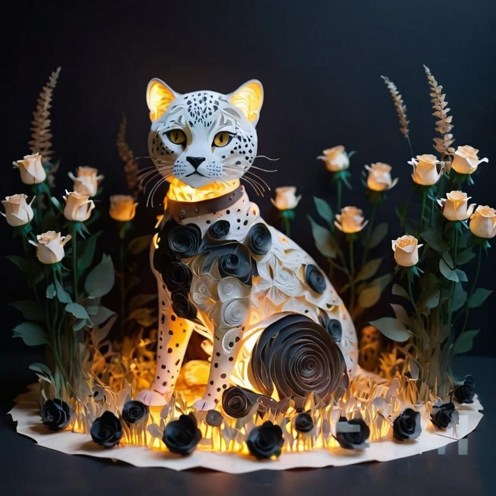 Warm Light on Paper Lantern: Watercolor Painting