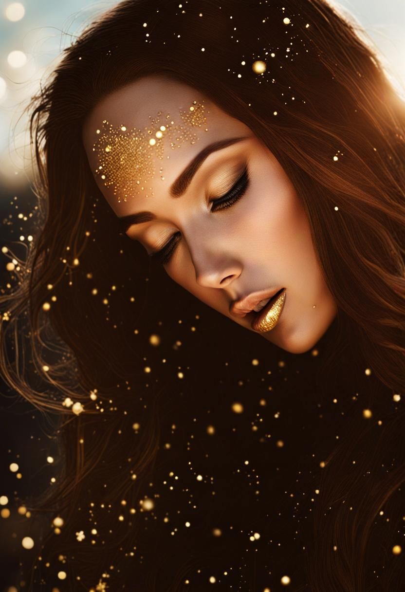 Fantasy Ship Soars Through Cosmic Galaxy