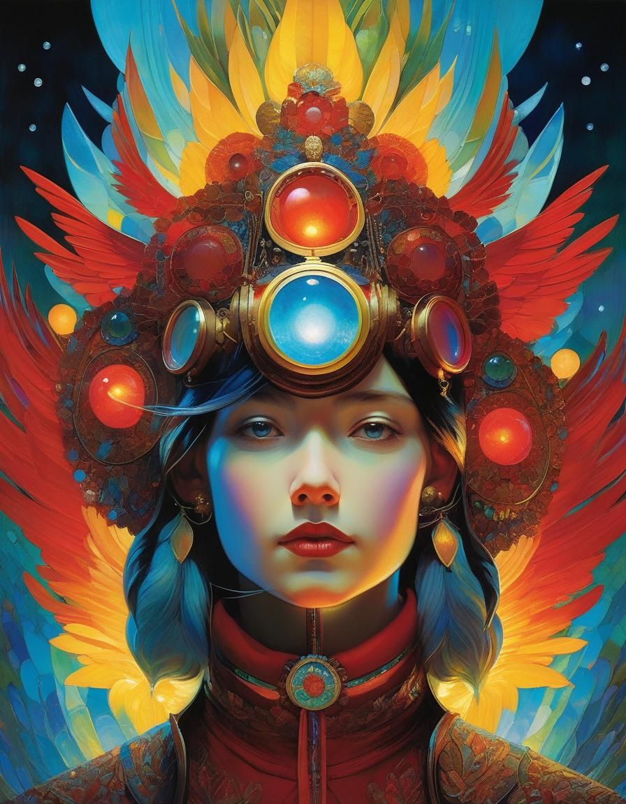 Nacreous Lighting Inspired by Classic Illustrators