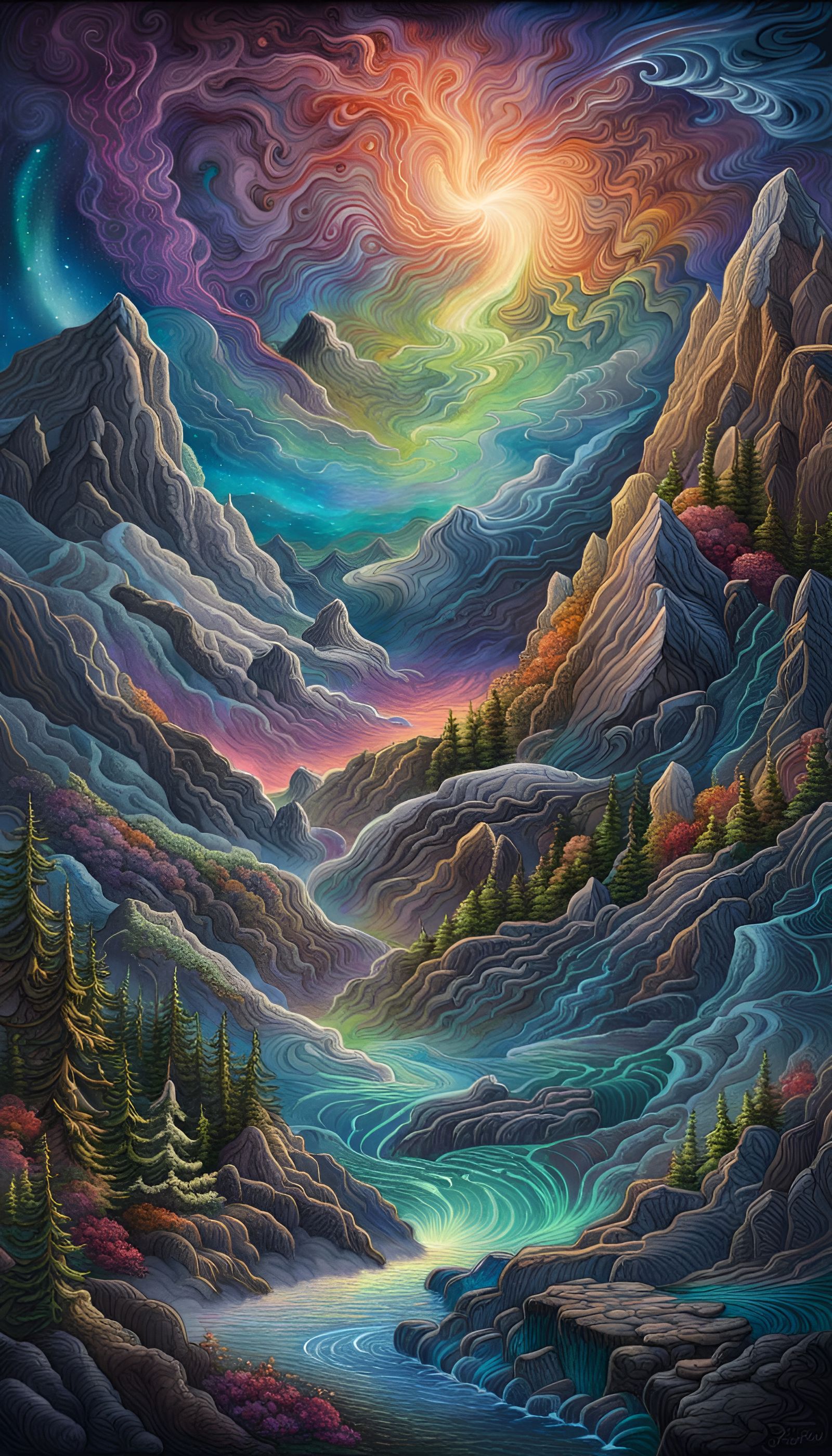 Cosmic scape
