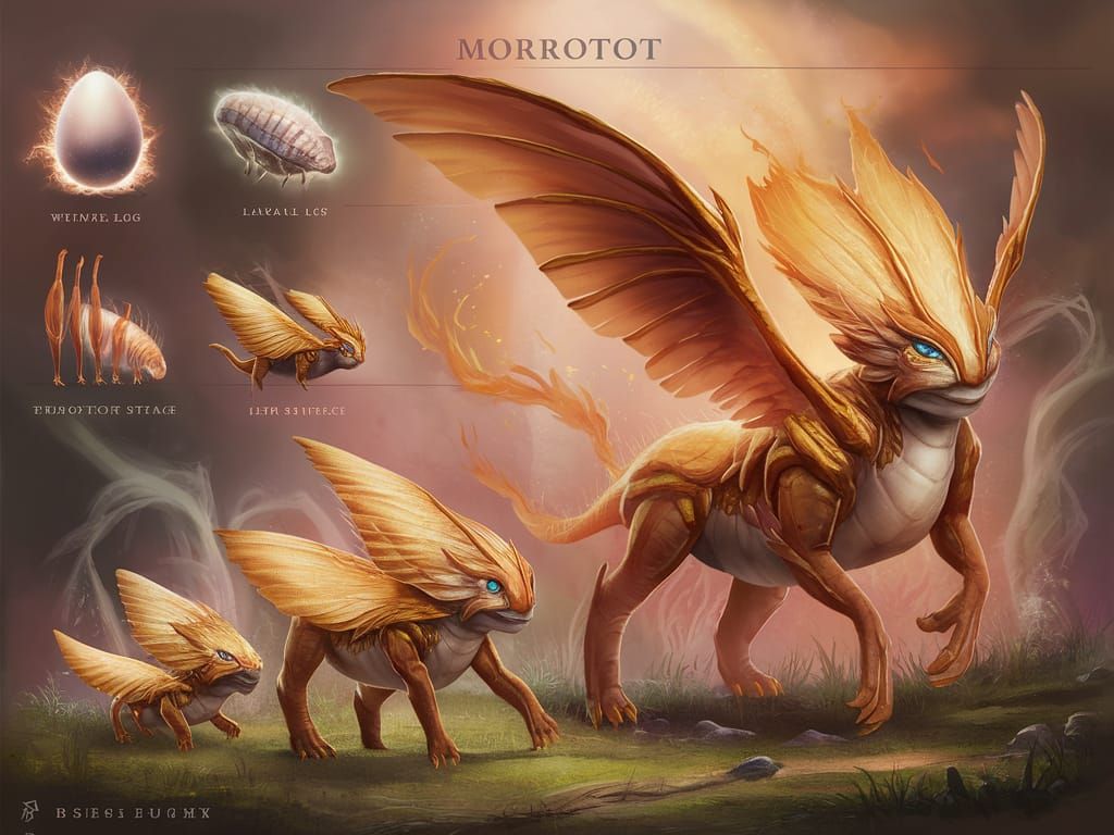 Morrotot's Evolutionary Journey: A Concept Art Piece