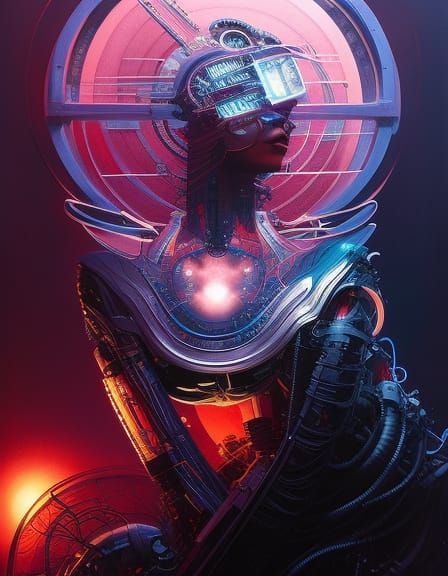 Transparent Robot Emerges from Circuitry and Code