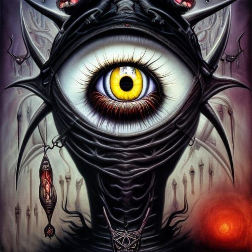 Gothic Horror: The All-Seeing Eye Shut