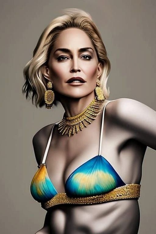 Colorful Portrait in Alberto Seveso Style