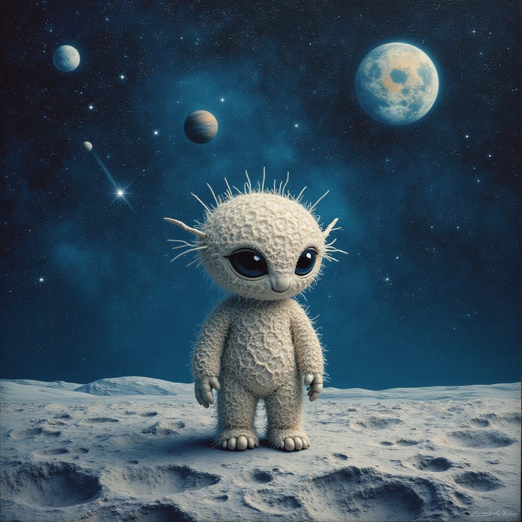 Stellar Dreamscape in Hyperrealistic Photography Style