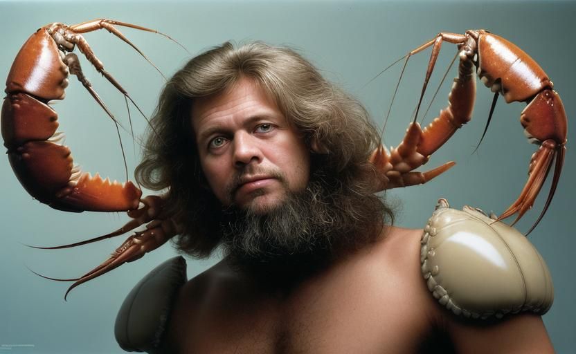 Cool Crustacean Man