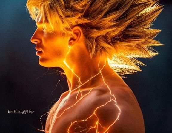 A real beautiful super saiyan