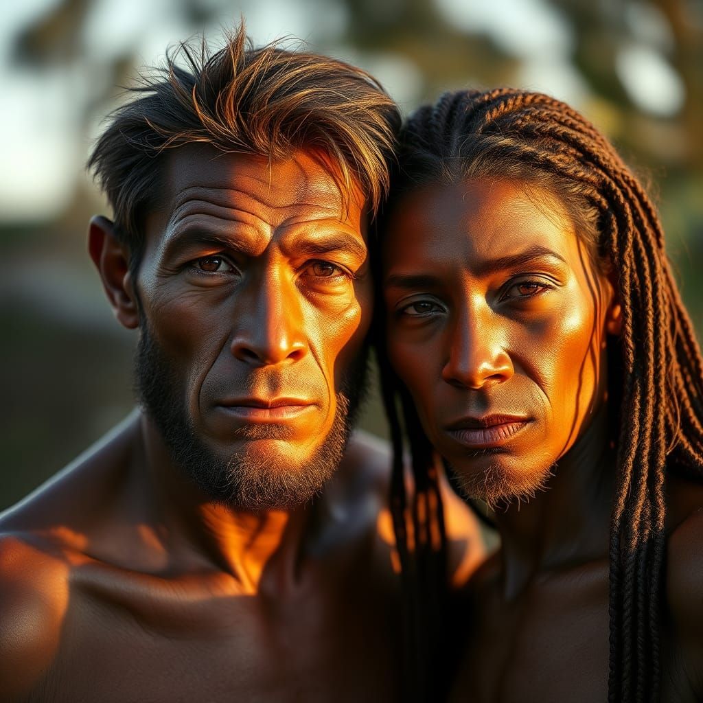 Evolved Homo Sapiens in Natural Light