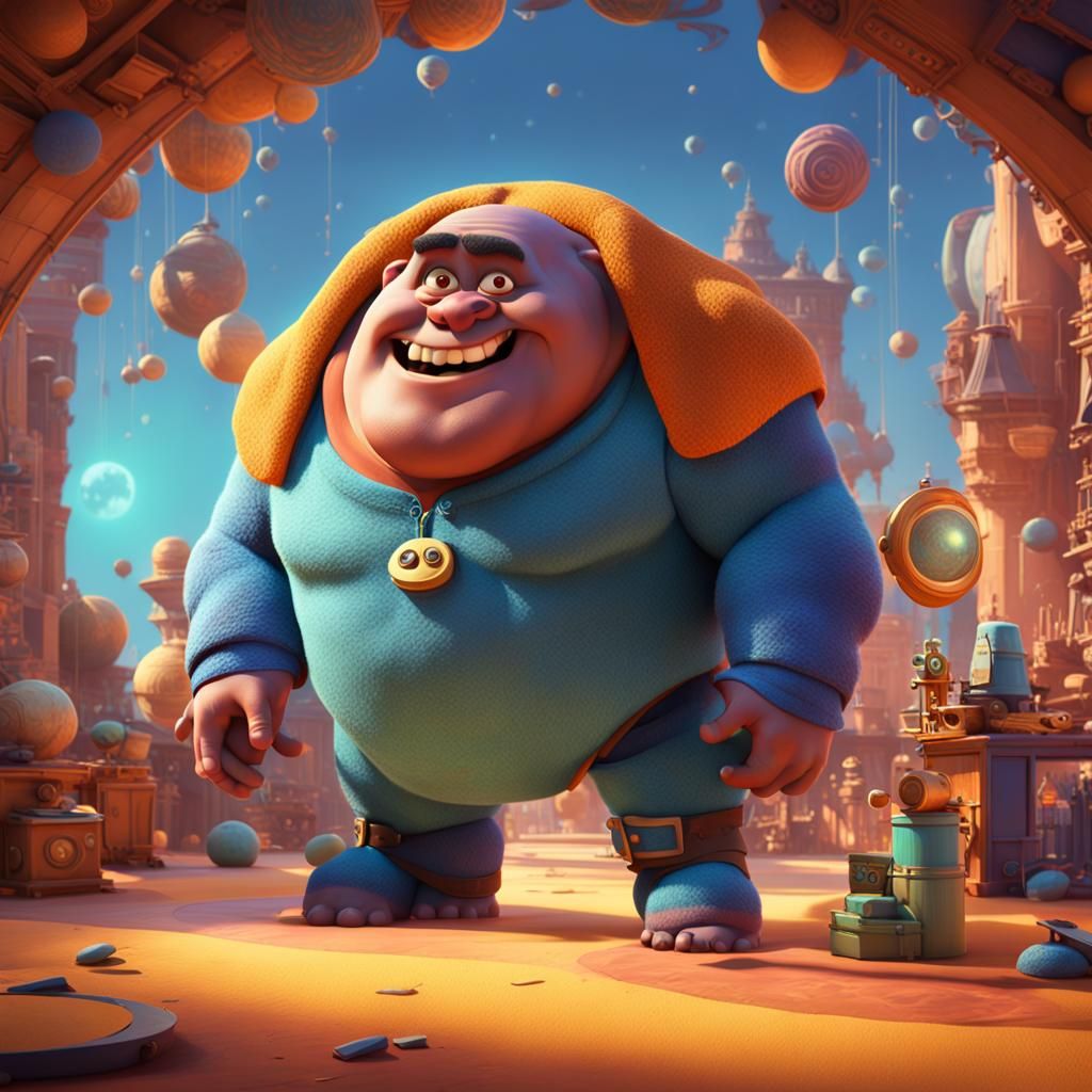 Gargantua and Pantagruel: 3D Digital Art