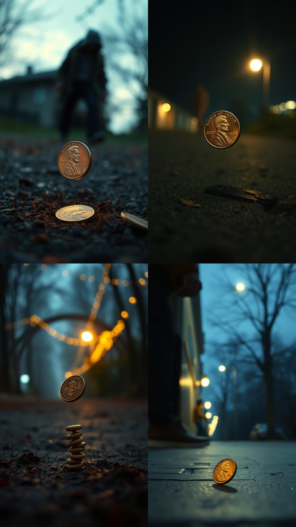 Penny Landing: A Cinematic Film Still