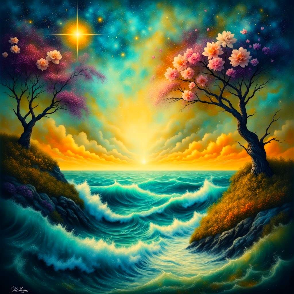 Celestial Garden of Wonder