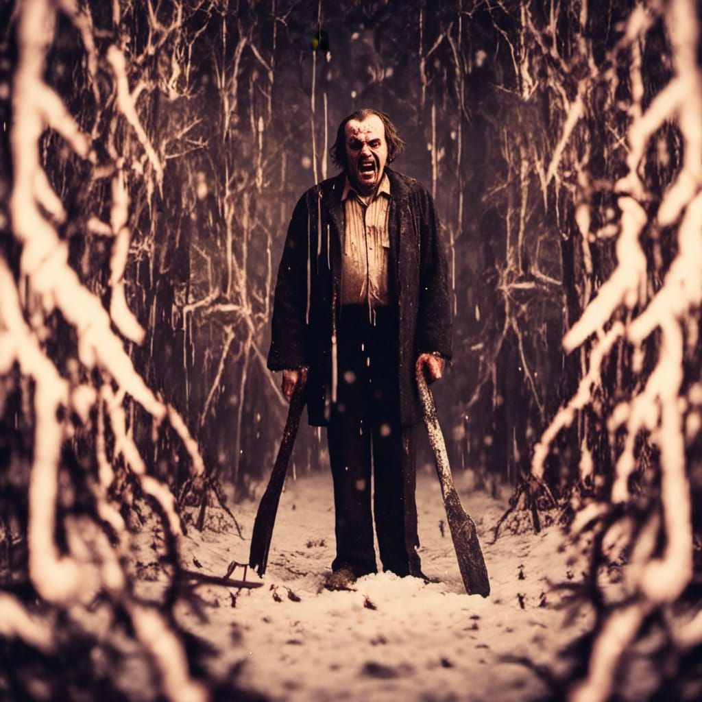 Macabre Axe: Frozen Horror Photography