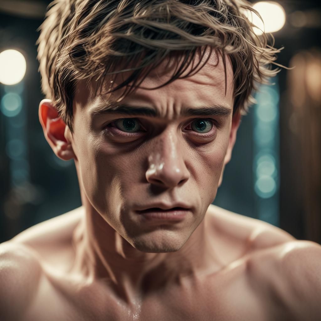 Emotional 18 year old male