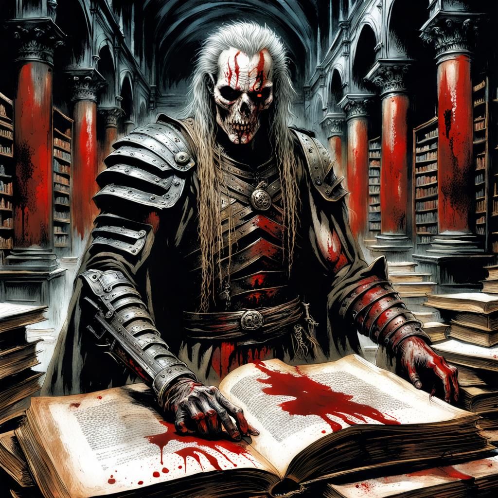Dead templar reads.