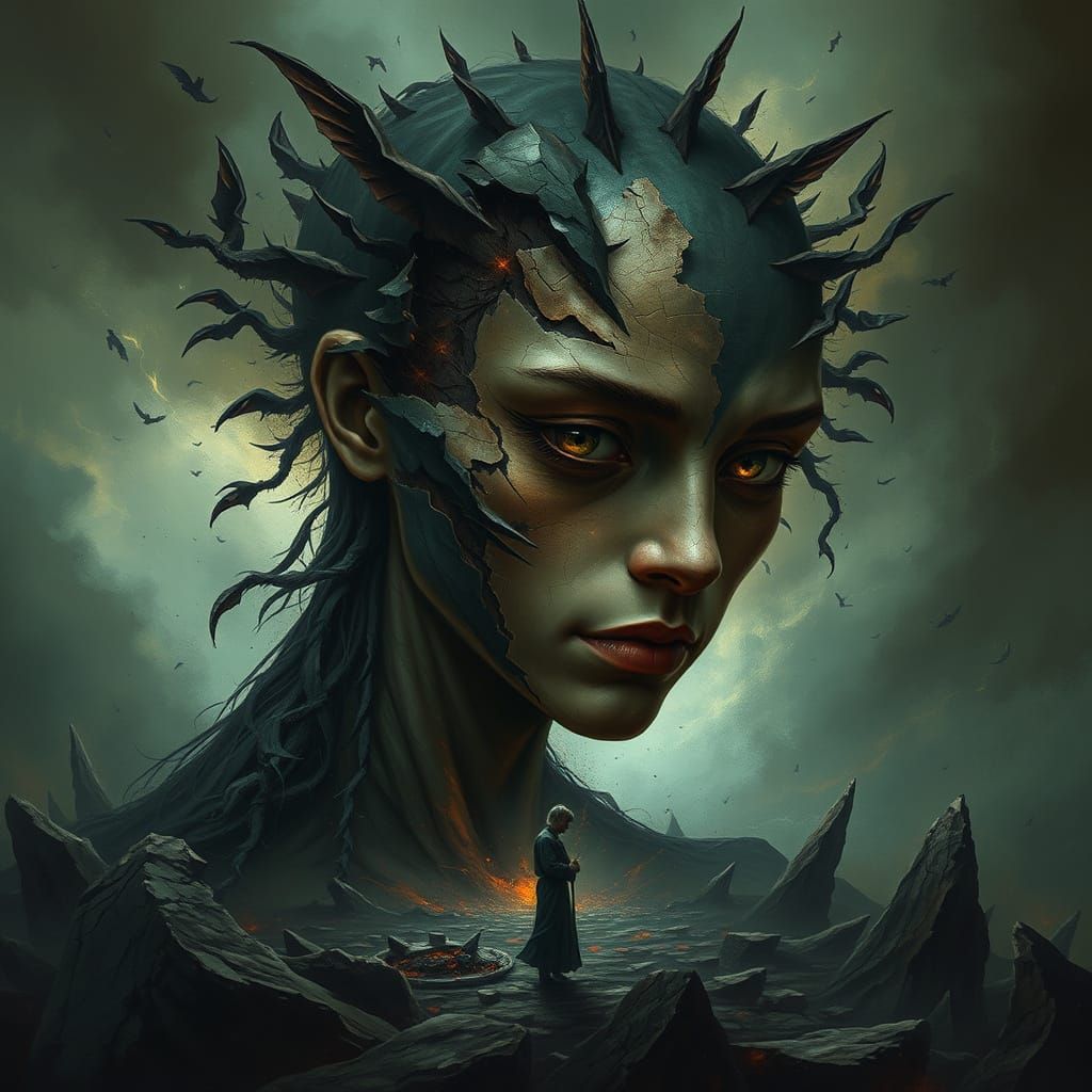 A Shattered Psyche in Turmoil