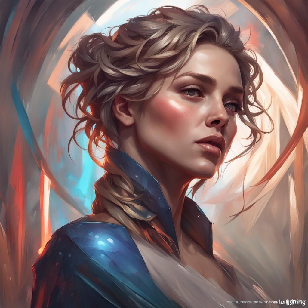 Detailed Portrait with Dynamic Lighting in Unreal Engine