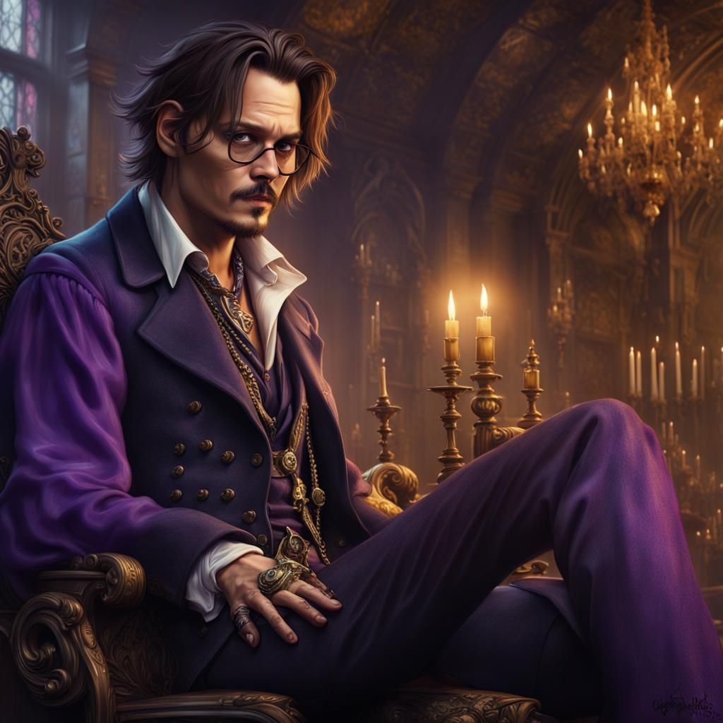 Johnny Depp 'Sau'sage' Ad: Dark Fantasy Concept Art