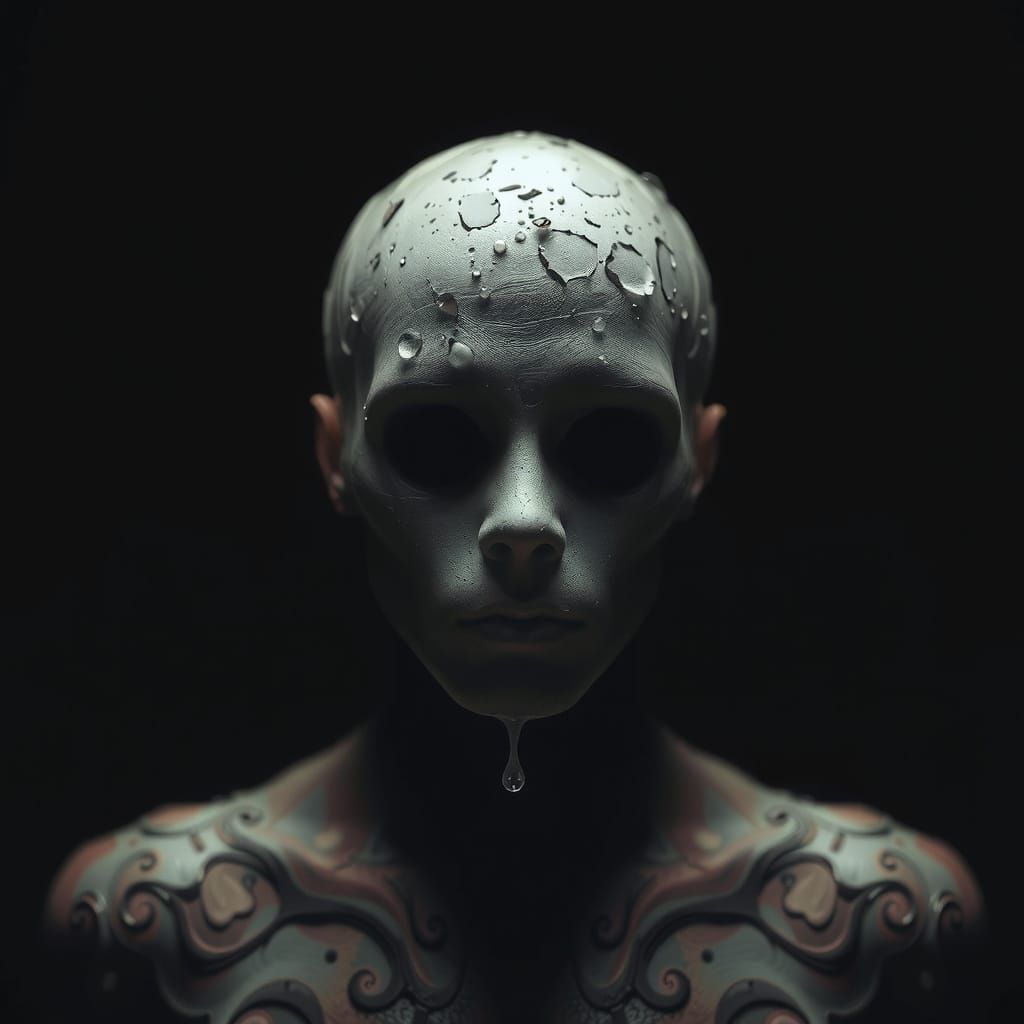 Despair and Apathy: Illustration of Lost Hope