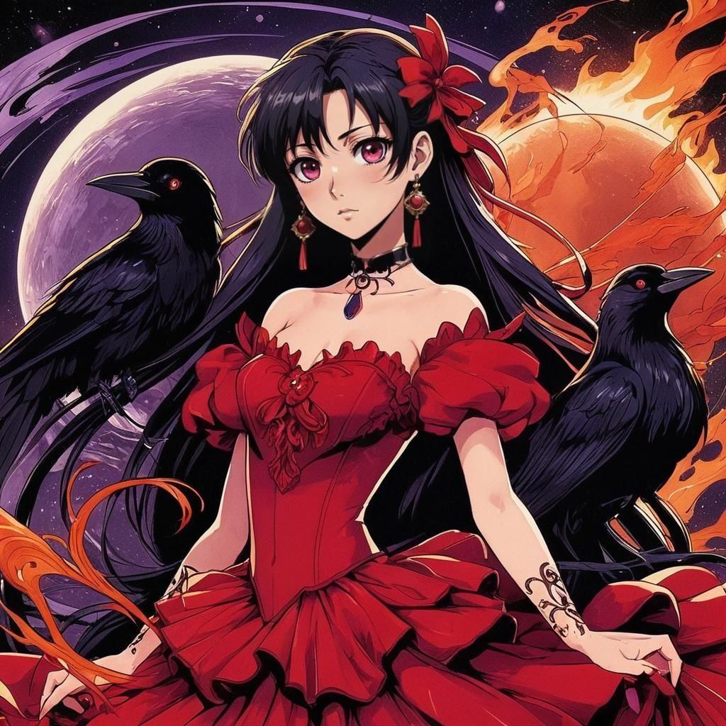 Anime Manga Scan in Studio Trigger Style