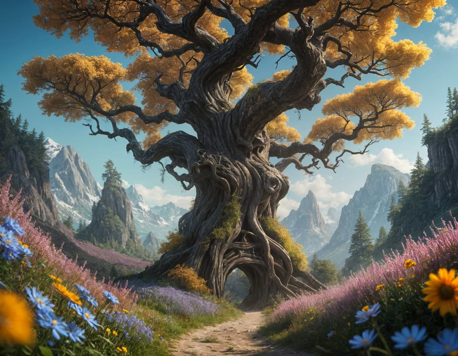 Surreal Landscape Captured with Cinematic Flair