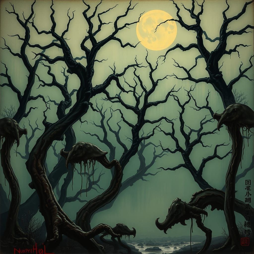 Ukiyo-e WARHAMMER AGE OF SIGMAR Nurgle