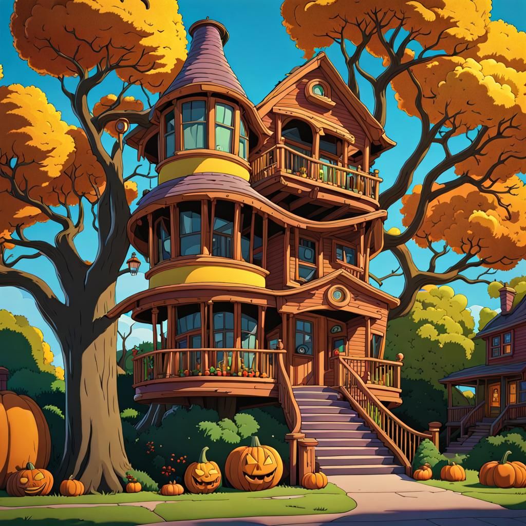 Simpsons-Style Treehouse of Horror