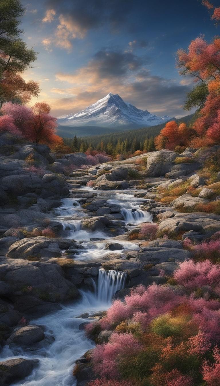 Breathtaking AI-Generated Landscape