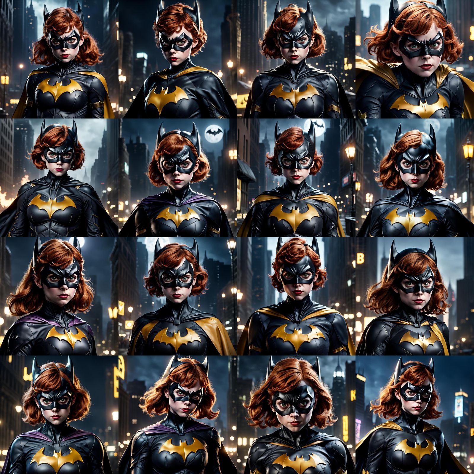 Sophia Lillis as Batgirl in Photorealistic Style